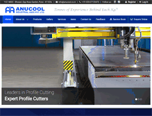 Tablet Screenshot of anucool.co.in